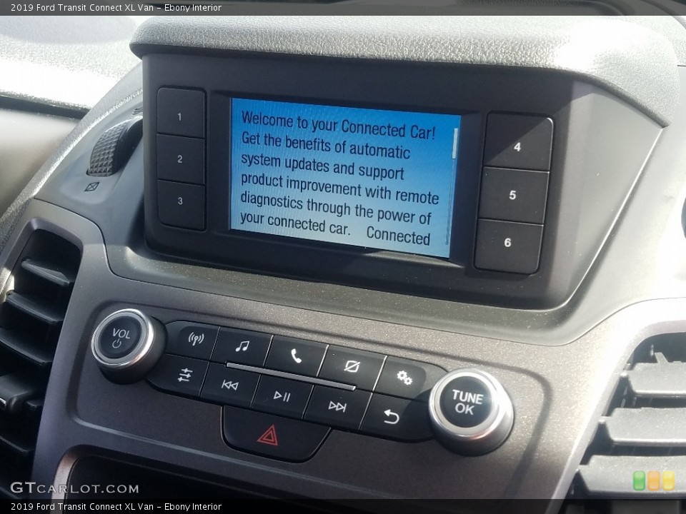 Ebony Interior Controls for the 2019 Ford Transit Connect XL Van #130030063