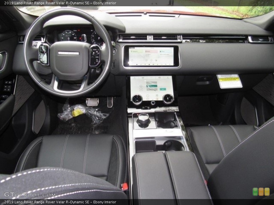 Ebony Interior Dashboard for the 2019 Land Rover Range Rover Velar R-Dynamic SE #130031596
