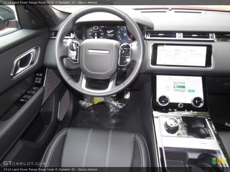 Ebony Interior Dashboard for the 2019 Land Rover Range Rover Velar R-Dynamic SE #130031779