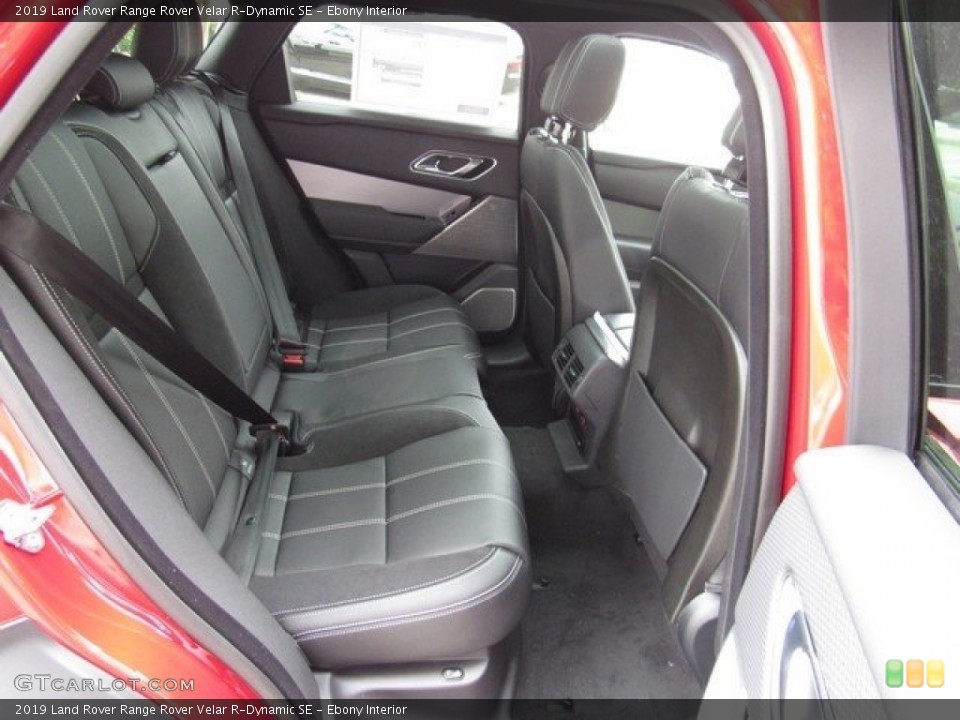 Ebony Interior Rear Seat for the 2019 Land Rover Range Rover Velar R-Dynamic SE #130031868