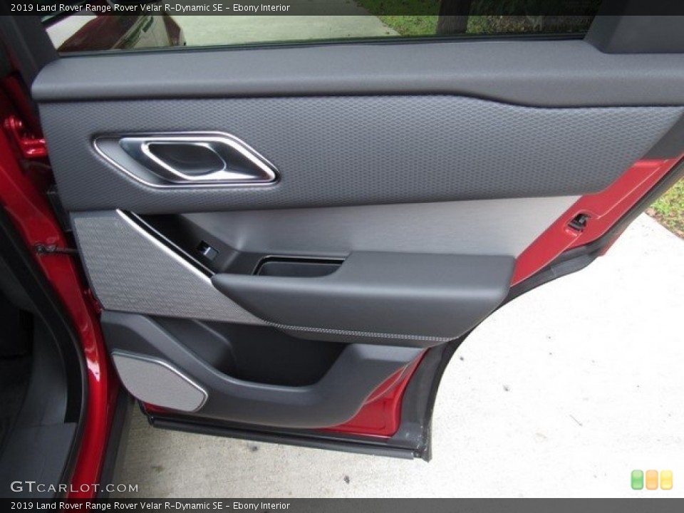 Ebony Interior Door Panel for the 2019 Land Rover Range Rover Velar R-Dynamic SE #130031905