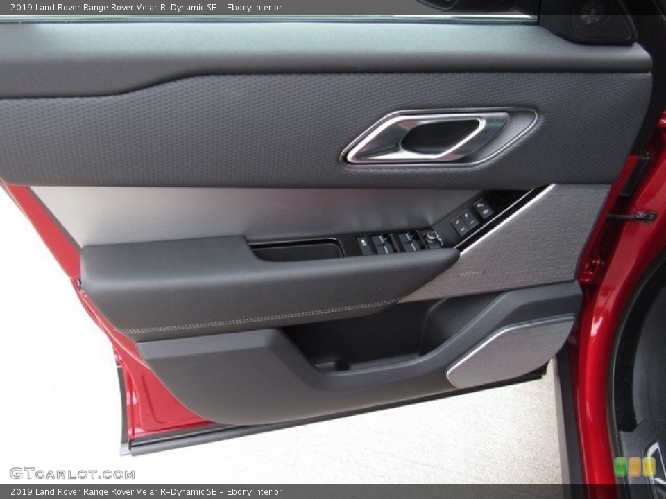 Ebony Interior Door Panel for the 2019 Land Rover Range Rover Velar R-Dynamic SE #130031932