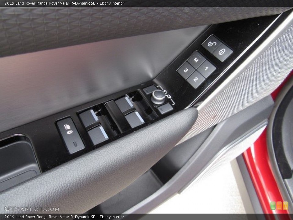 Ebony Interior Controls for the 2019 Land Rover Range Rover Velar R-Dynamic SE #130031956