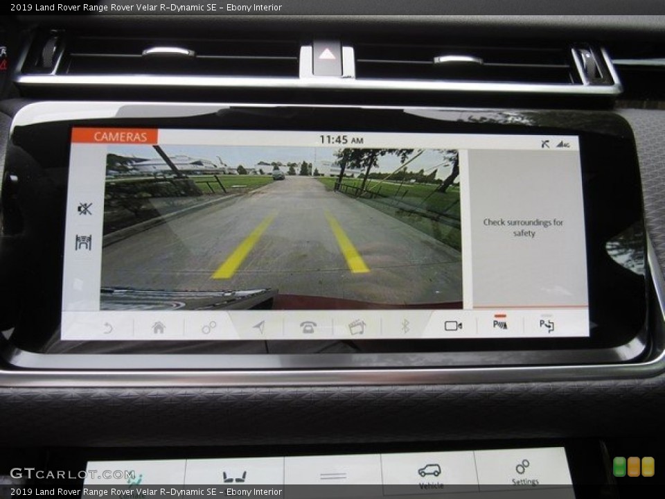 Ebony Interior Controls for the 2019 Land Rover Range Rover Velar R-Dynamic SE #130032094
