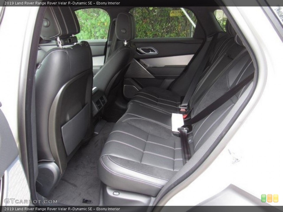 Ebony Interior Rear Seat for the 2019 Land Rover Range Rover Velar R-Dynamic SE #130032442