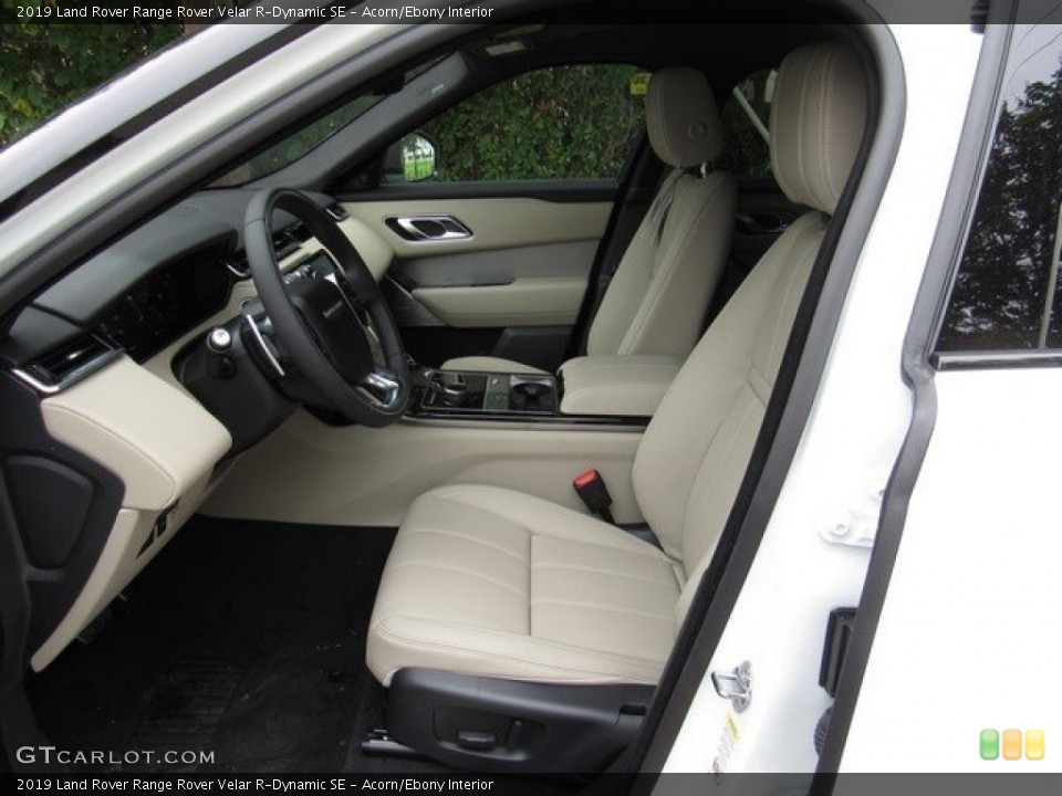 Acorn/Ebony Interior Photo for the 2019 Land Rover Range Rover Velar R-Dynamic SE #130032970