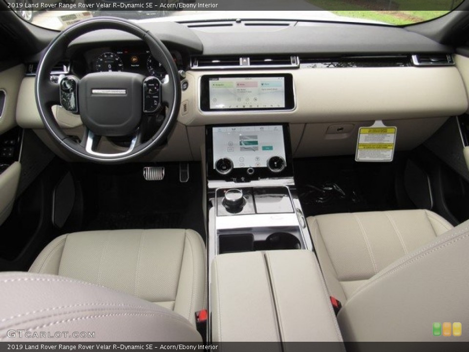 Acorn/Ebony Interior Dashboard for the 2019 Land Rover Range Rover Velar R-Dynamic SE #130032988