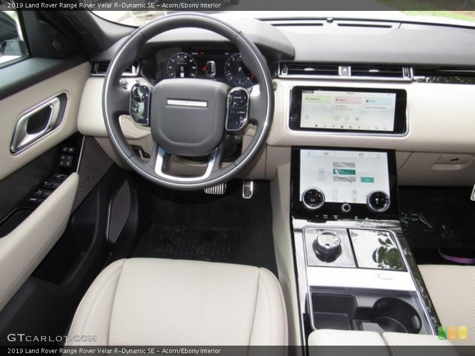 Acorn/Ebony Interior Dashboard for the 2019 Land Rover Range Rover Velar R-Dynamic SE #130033171