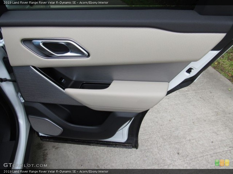 Acorn/Ebony Interior Door Panel for the 2019 Land Rover Range Rover Velar R-Dynamic SE #130033309
