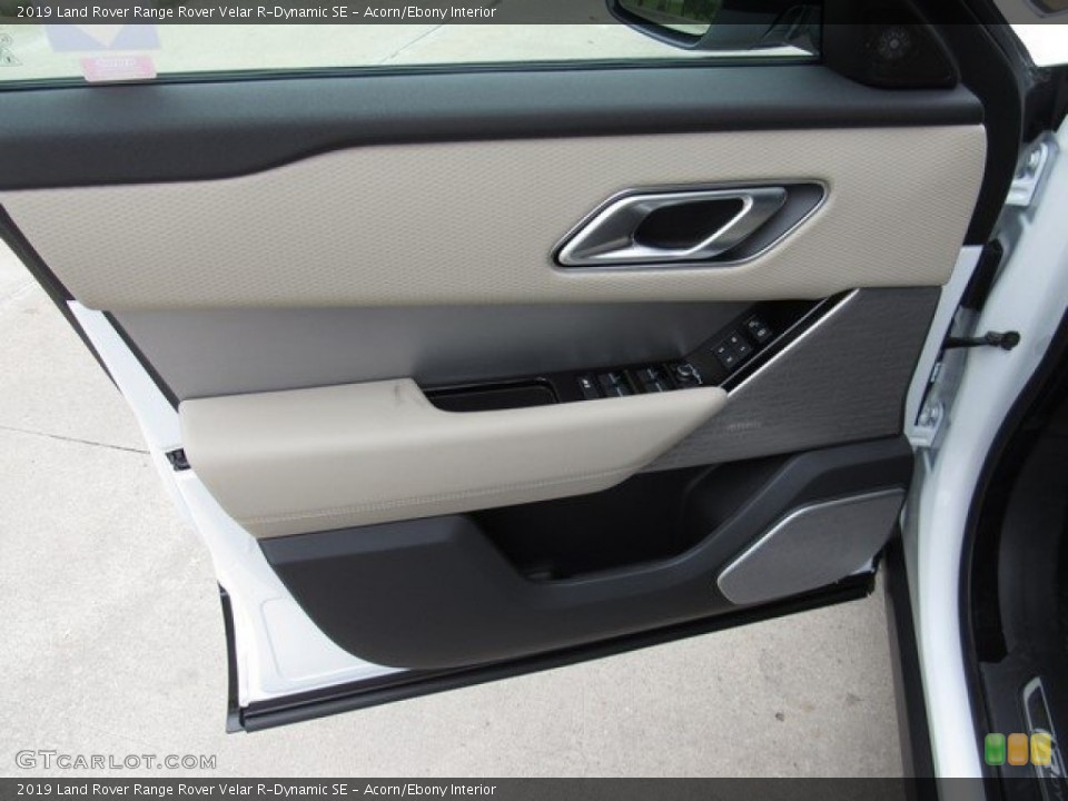 Acorn/Ebony Interior Door Panel for the 2019 Land Rover Range Rover Velar R-Dynamic SE #130033342