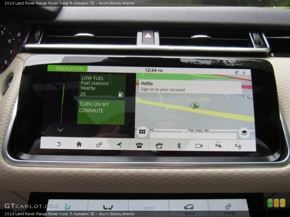Acorn/Ebony Interior Controls for the 2019 Land Rover Range Rover Velar R-Dynamic SE #130033477