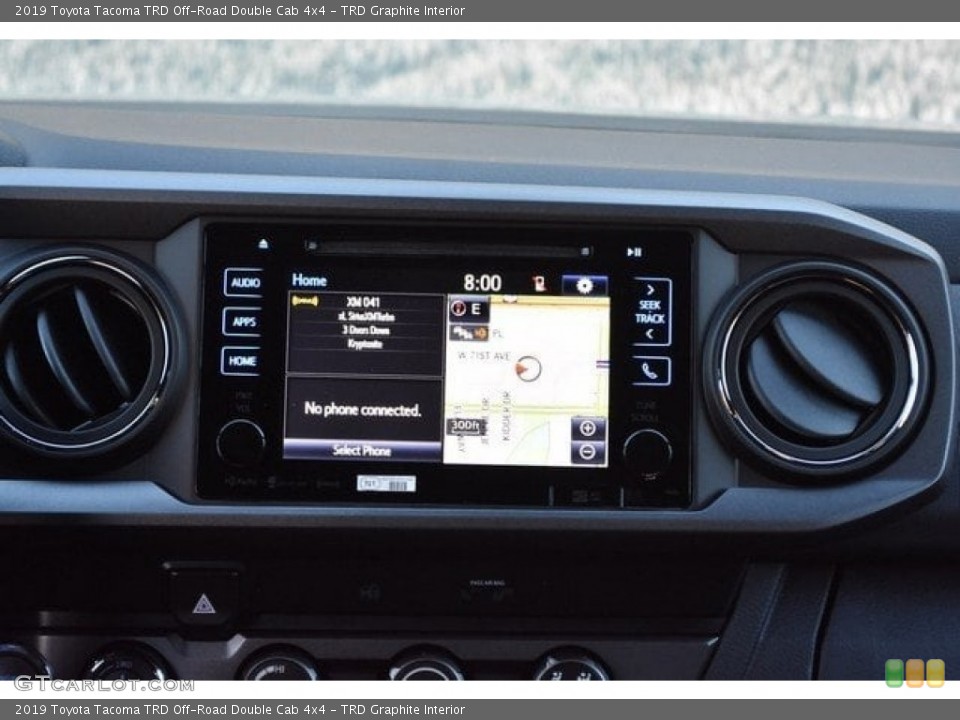 TRD Graphite Interior Navigation for the 2019 Toyota Tacoma TRD Off-Road Double Cab 4x4 #130034485