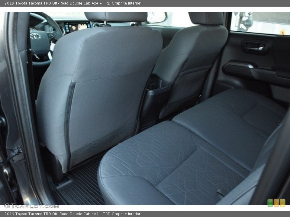 TRD Graphite Interior Rear Seat for the 2019 Toyota Tacoma TRD Off-Road Double Cab 4x4 #130034560