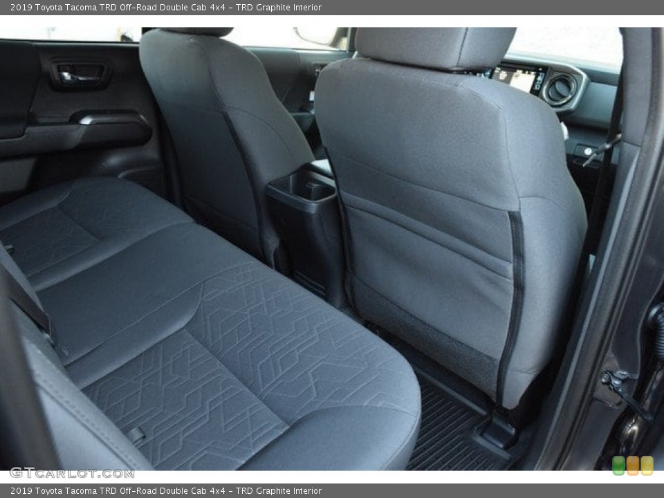 TRD Graphite Interior Rear Seat for the 2019 Toyota Tacoma TRD Off-Road Double Cab 4x4 #130034617