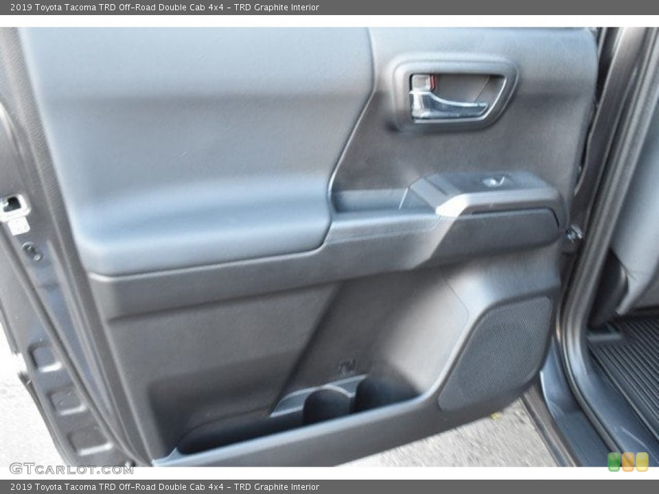 TRD Graphite Interior Door Panel for the 2019 Toyota Tacoma TRD Off-Road Double Cab 4x4 #130034689