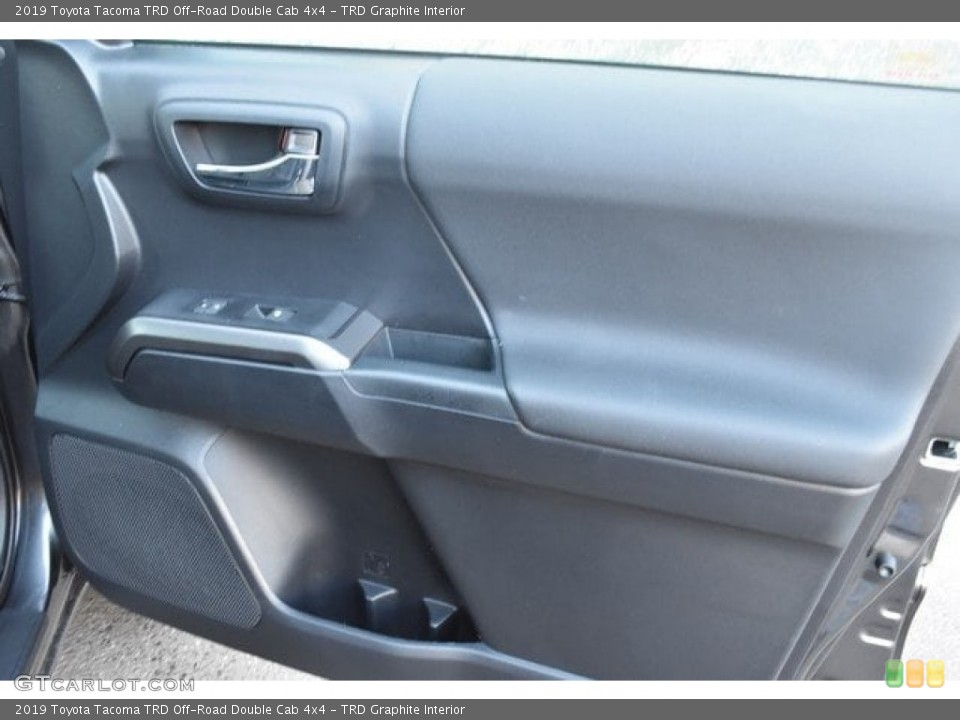 TRD Graphite Interior Door Panel for the 2019 Toyota Tacoma TRD Off-Road Double Cab 4x4 #130034707
