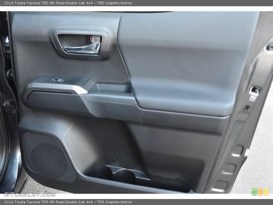 TRD Graphite Interior Door Panel for the 2019 Toyota Tacoma TRD Off-Road Double Cab 4x4 #130034725