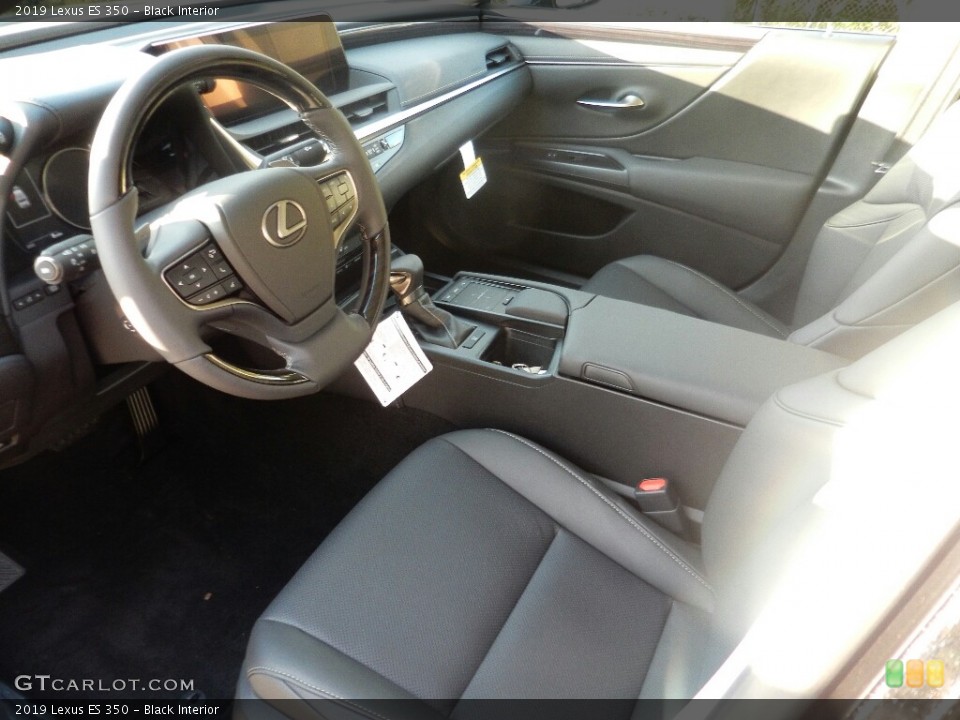 Black Interior Photo for the 2019 Lexus ES 350 #130044679