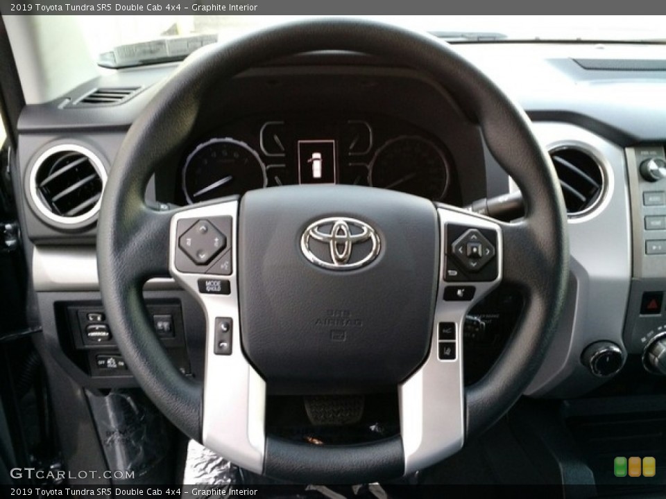 Graphite Interior Steering Wheel for the 2019 Toyota Tundra SR5 Double Cab 4x4 #130045165