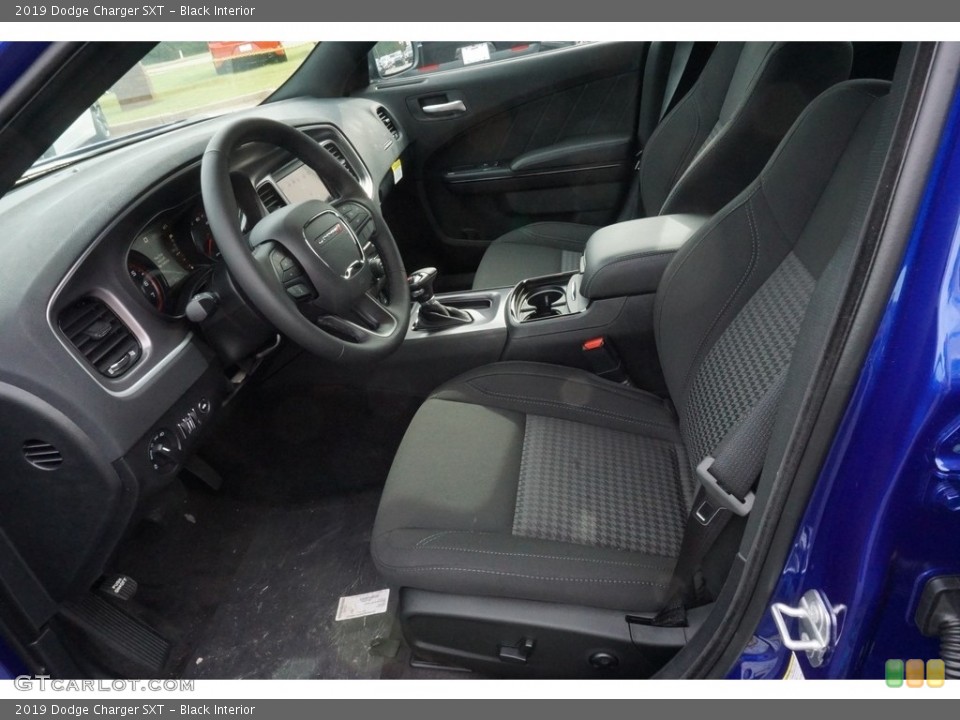 Black Interior Front Seat for the 2019 Dodge Charger SXT #130054307