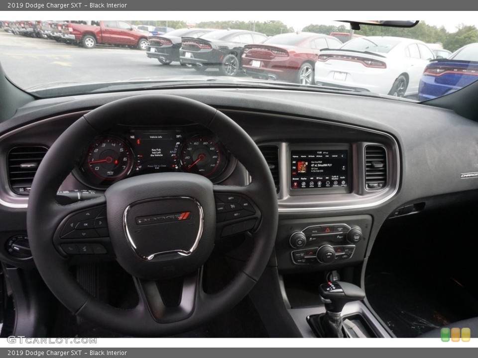 Black Interior Dashboard for the 2019 Dodge Charger SXT #130054721