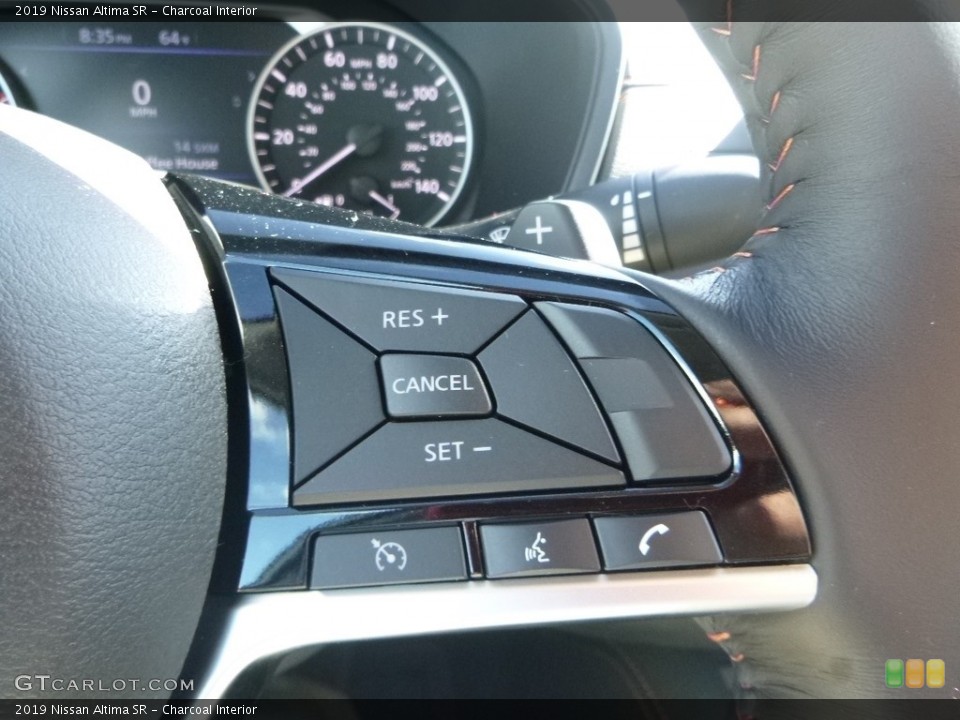 Charcoal Interior Steering Wheel for the 2019 Nissan Altima SR #130061903