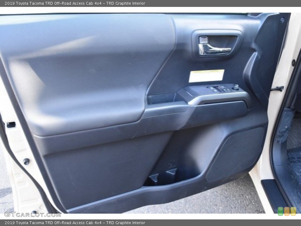 TRD Graphite Interior Door Panel for the 2019 Toyota Tacoma TRD Off-Road Access Cab 4x4 #130063133