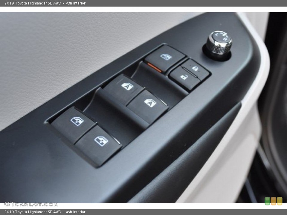 Ash Interior Controls for the 2019 Toyota Highlander SE AWD #130066271