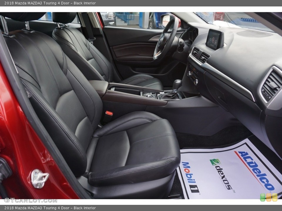 Black 2018 Mazda MAZDA3 Interiors