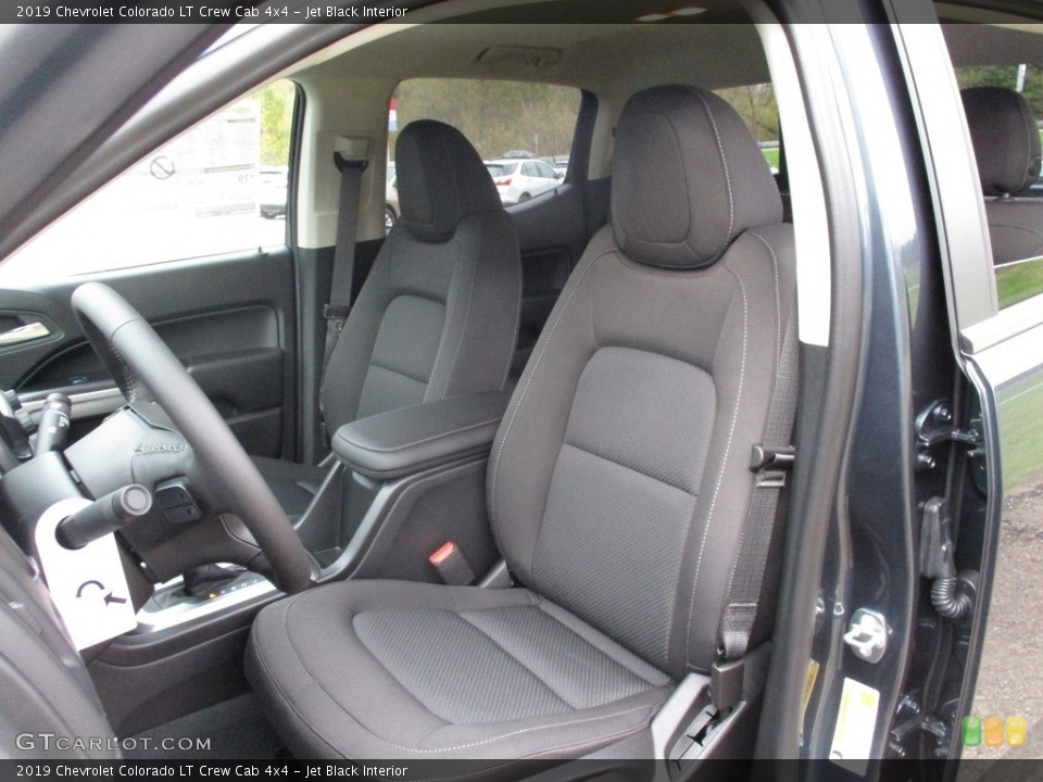 Jet Black Interior Front Seat for the 2019 Chevrolet Colorado LT Crew Cab 4x4 #130071078