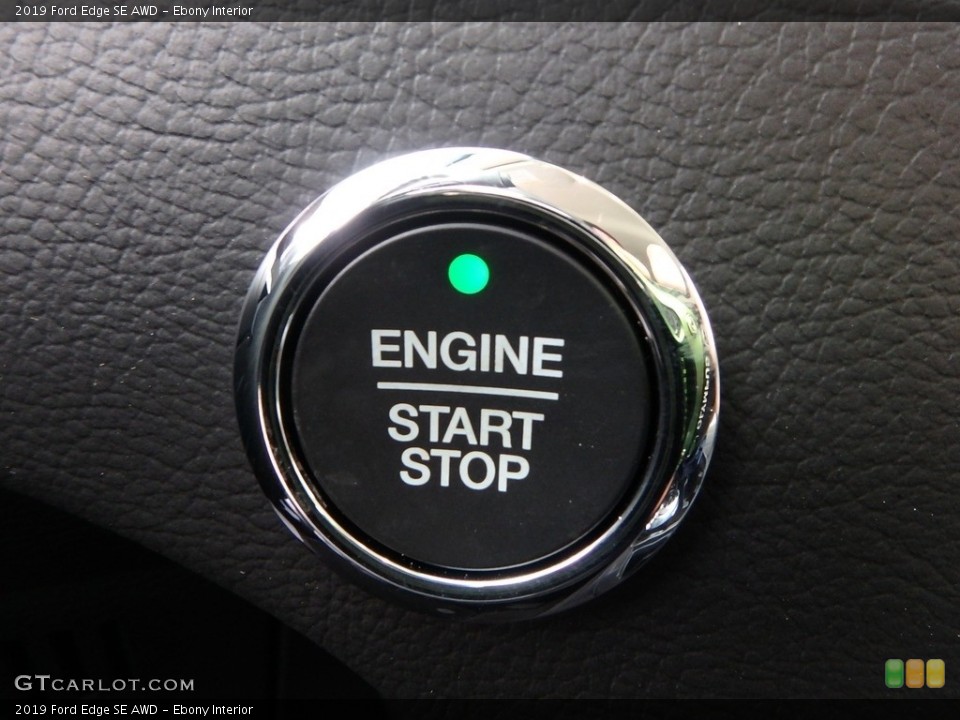 Ebony Interior Controls for the 2019 Ford Edge SE AWD #130075731