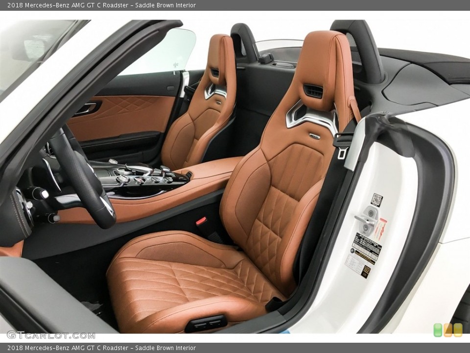 Saddle Brown 2018 Mercedes-Benz AMG GT Interiors