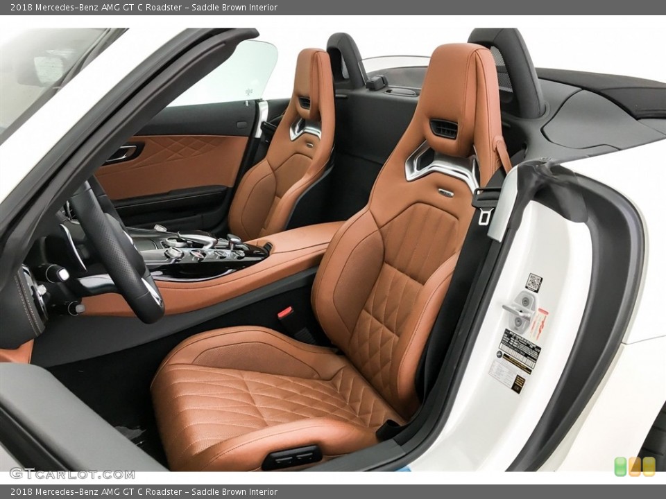 Saddle Brown Interior Front Seat for the 2018 Mercedes-Benz AMG GT C Roadster #130084248