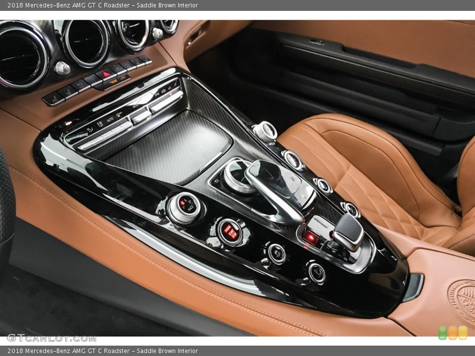 Saddle Brown Interior Controls for the 2018 Mercedes-Benz AMG GT C Roadster #130084485