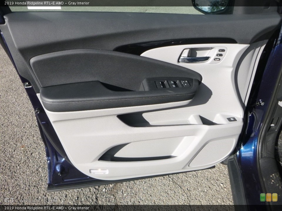 Gray Interior Door Panel for the 2019 Honda Ridgeline RTL-E AWD #130085307