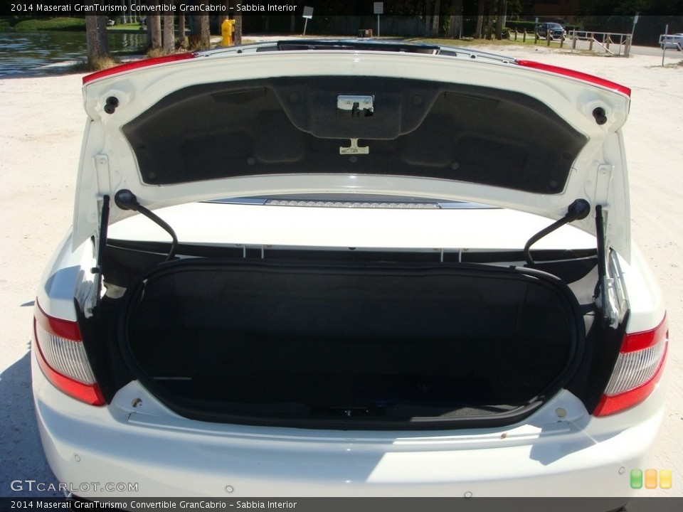 Sabbia Interior Trunk for the 2014 Maserati GranTurismo Convertible GranCabrio #130088808