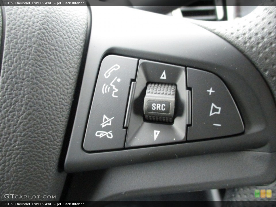 Jet Black Interior Controls for the 2019 Chevrolet Trax LS AWD #130089528