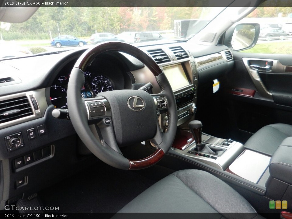 Black Interior Photo for the 2019 Lexus GX 460 #130092017
