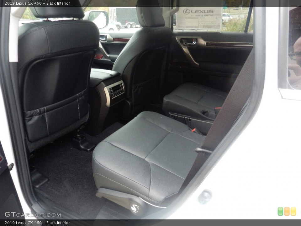 Black Interior Rear Seat for the 2019 Lexus GX 460 #130092035
