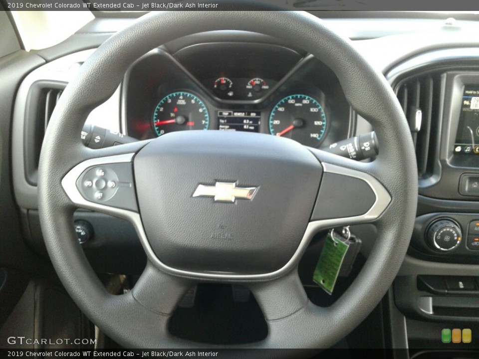 Jet Black/Dark Ash Interior Steering Wheel for the 2019 Chevrolet Colorado WT Extended Cab #130098185