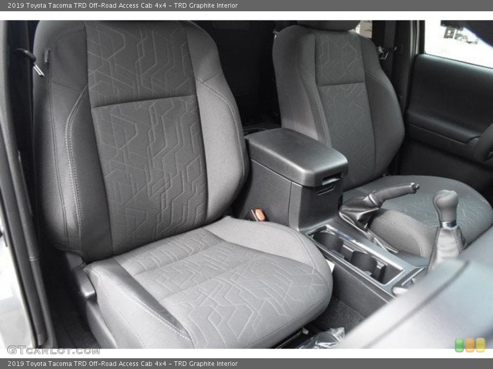 TRD Graphite Interior Front Seat for the 2019 Toyota Tacoma TRD Off-Road Access Cab 4x4 #130101149