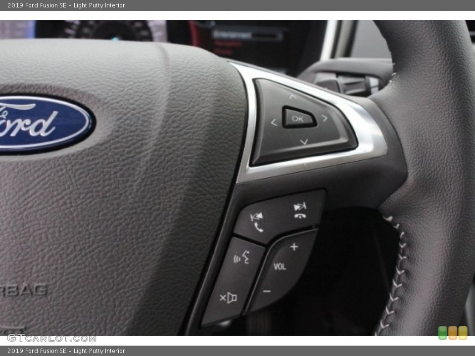 Light Putty Interior Steering Wheel for the 2019 Ford Fusion SE #130107584