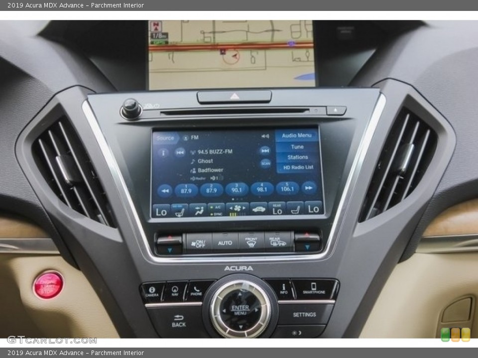 Parchment Interior Controls for the 2019 Acura MDX Advance #130109165