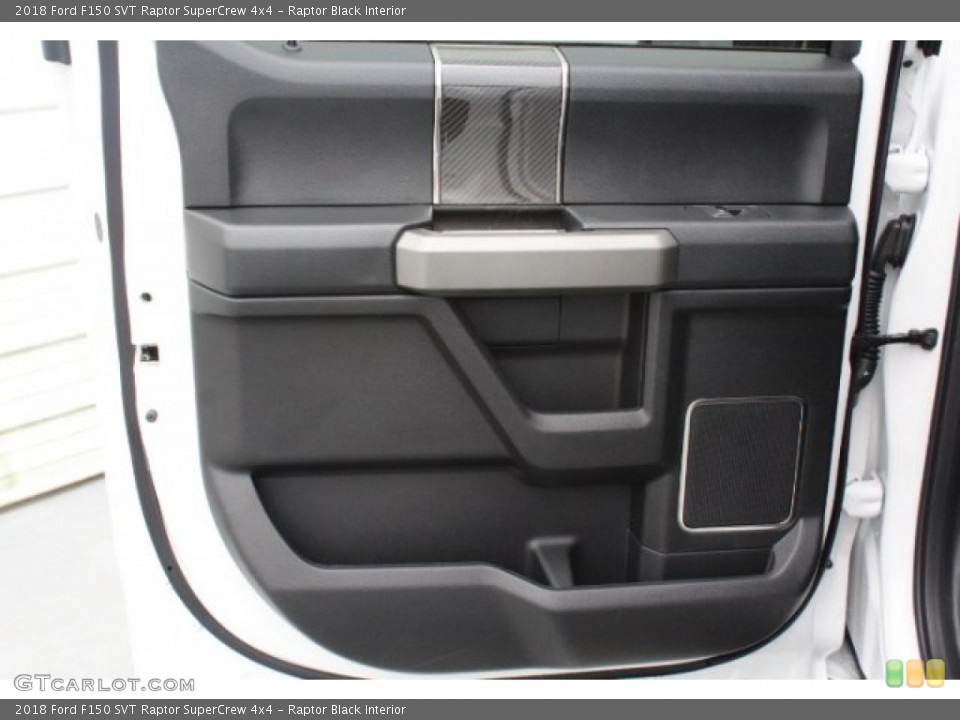Raptor Black Interior Door Panel for the 2018 Ford F150 SVT Raptor SuperCrew 4x4 #130111547