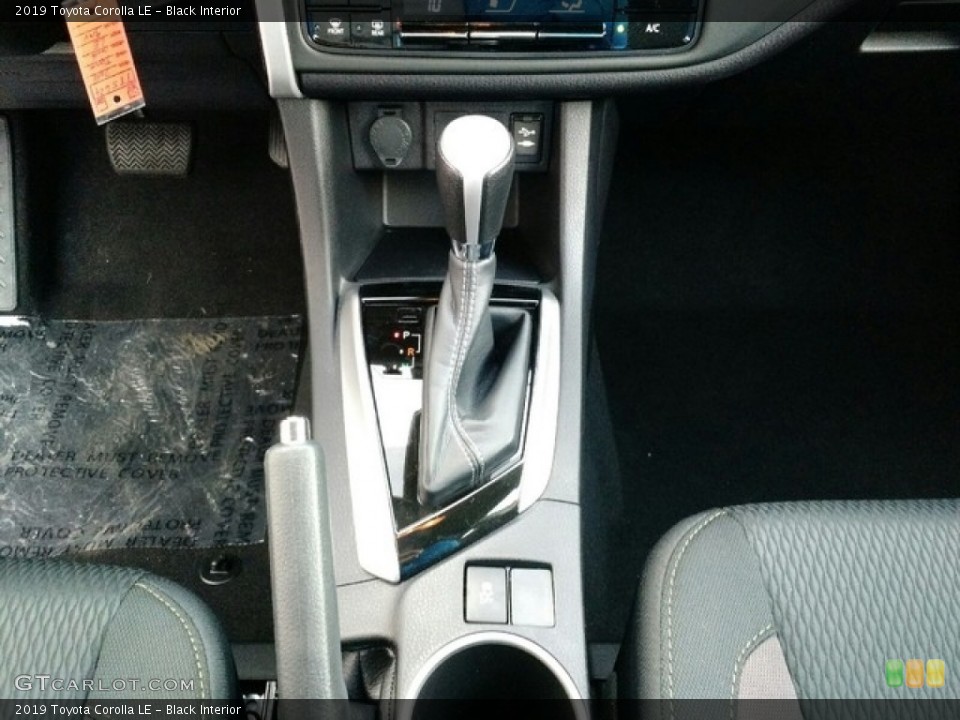 Black Interior Transmission for the 2019 Toyota Corolla LE #130111595