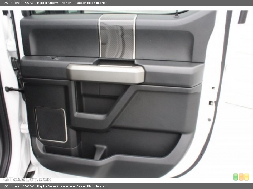 Raptor Black Interior Door Panel for the 2018 Ford F150 SVT Raptor SuperCrew 4x4 #130111619