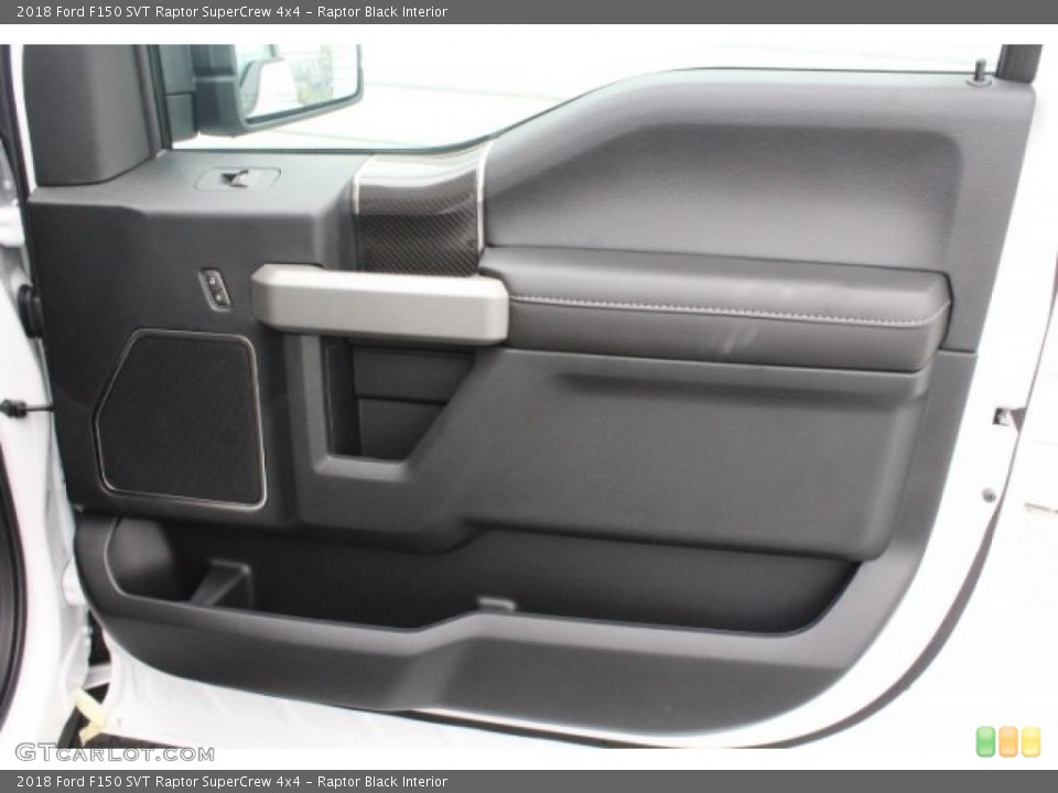 Raptor Black Interior Door Panel for the 2018 Ford F150 SVT Raptor SuperCrew 4x4 #130111646
