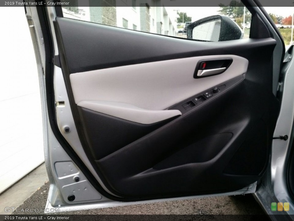 Gray Interior Door Panel for the 2019 Toyota Yaris LE #130114697