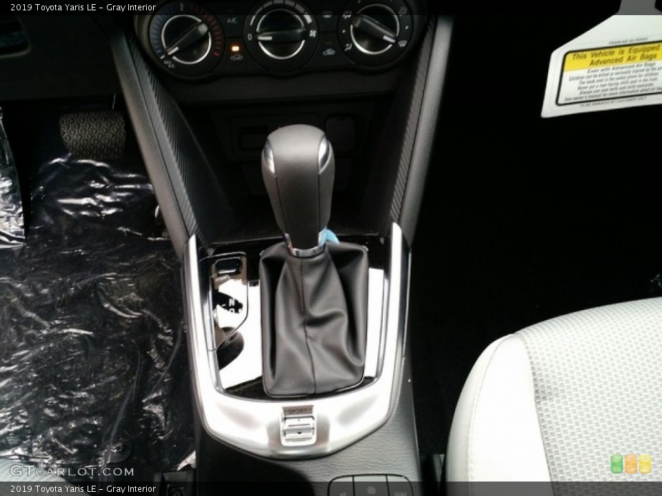 Gray Interior Transmission for the 2019 Toyota Yaris LE #130114847