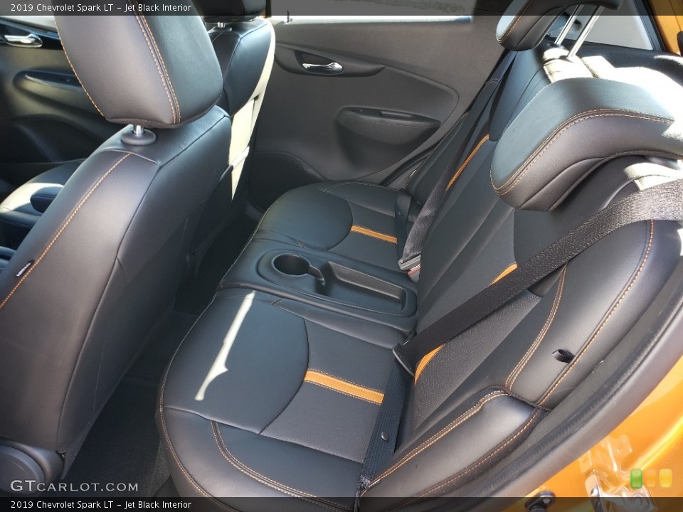Jet Black Interior Rear Seat for the 2019 Chevrolet Spark LT #130116146